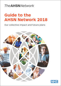 Guide to the AHSN Network 2018 cover