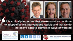 Image with quote from stroke report
